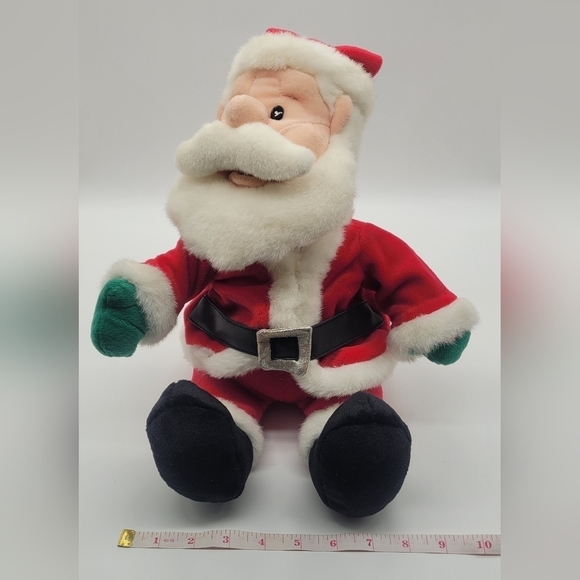 Vintage Santa Claus Animated Christmas Plushie RARE - Picture 6 of 7